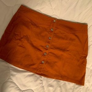 Forever 21 Button up Skirt